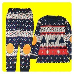 Kids winter unisex pajamas